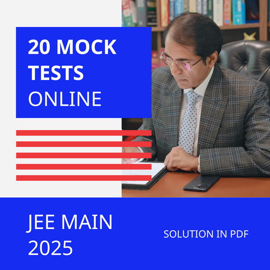 JEE Main: 20 Mock Tests (ONLINE) : Target JEE Main 2025