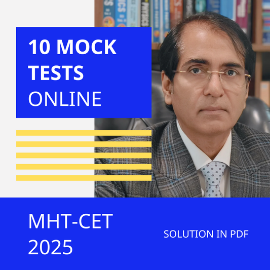 MHT-CET: 10 Mock Tests (ONLINE) : Target MHT-CET 2025