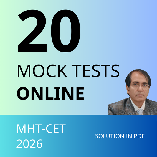 MHT-CET: 20 Mock Tests (ONLINE) : Target MHT-CET 2026