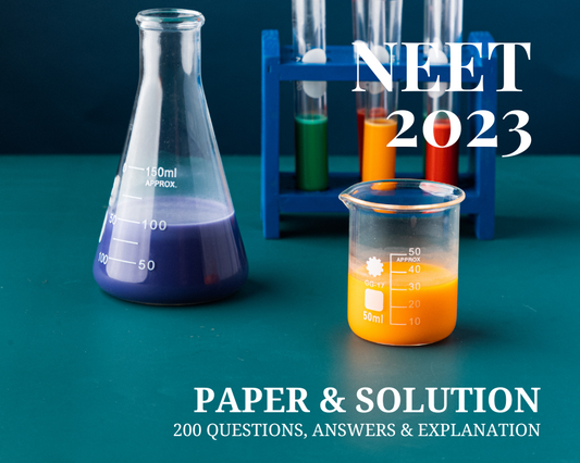 NEET 2023 Paper with Solution