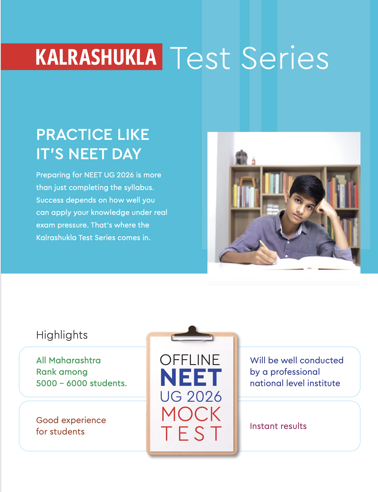 UG 2026 NEET MOCK TEST OFFLINE