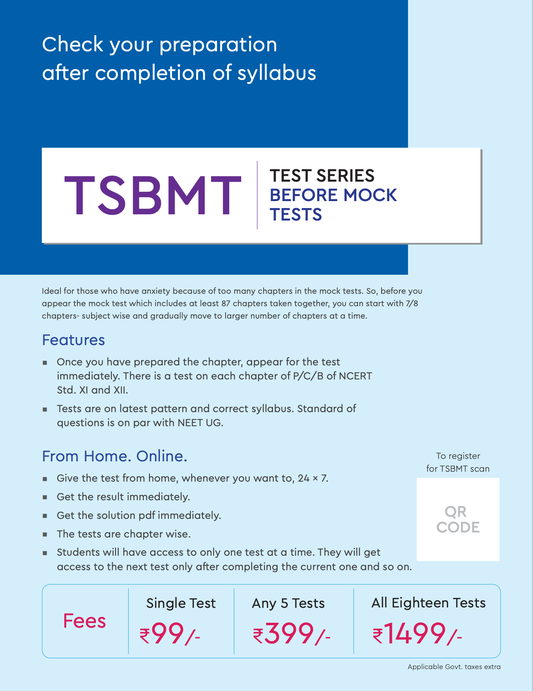TSBMT TEST SERIES BEFORE MOCK UG 2026 NEET ONLINE